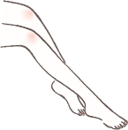 脚を細くしたい